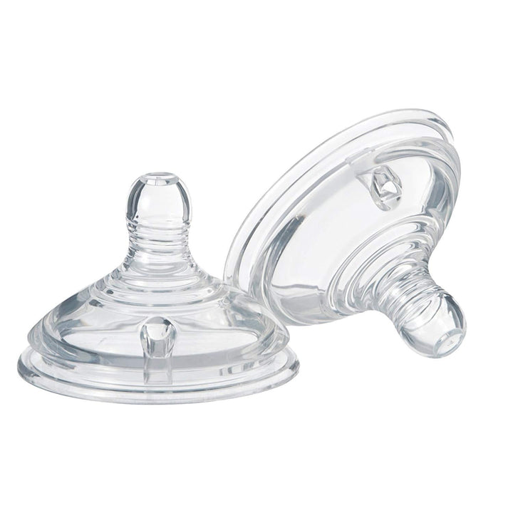 Tommee Tippee Closer To Nature with Anti Colic Valve Fast Flow Teats - Happikiddo.com