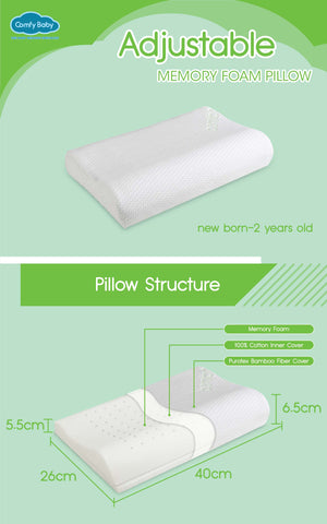 Comfy Baby Purotex Adjustable Baby Pillow