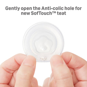 Pigeon SofTouch Wide Neck Latch On Teat
