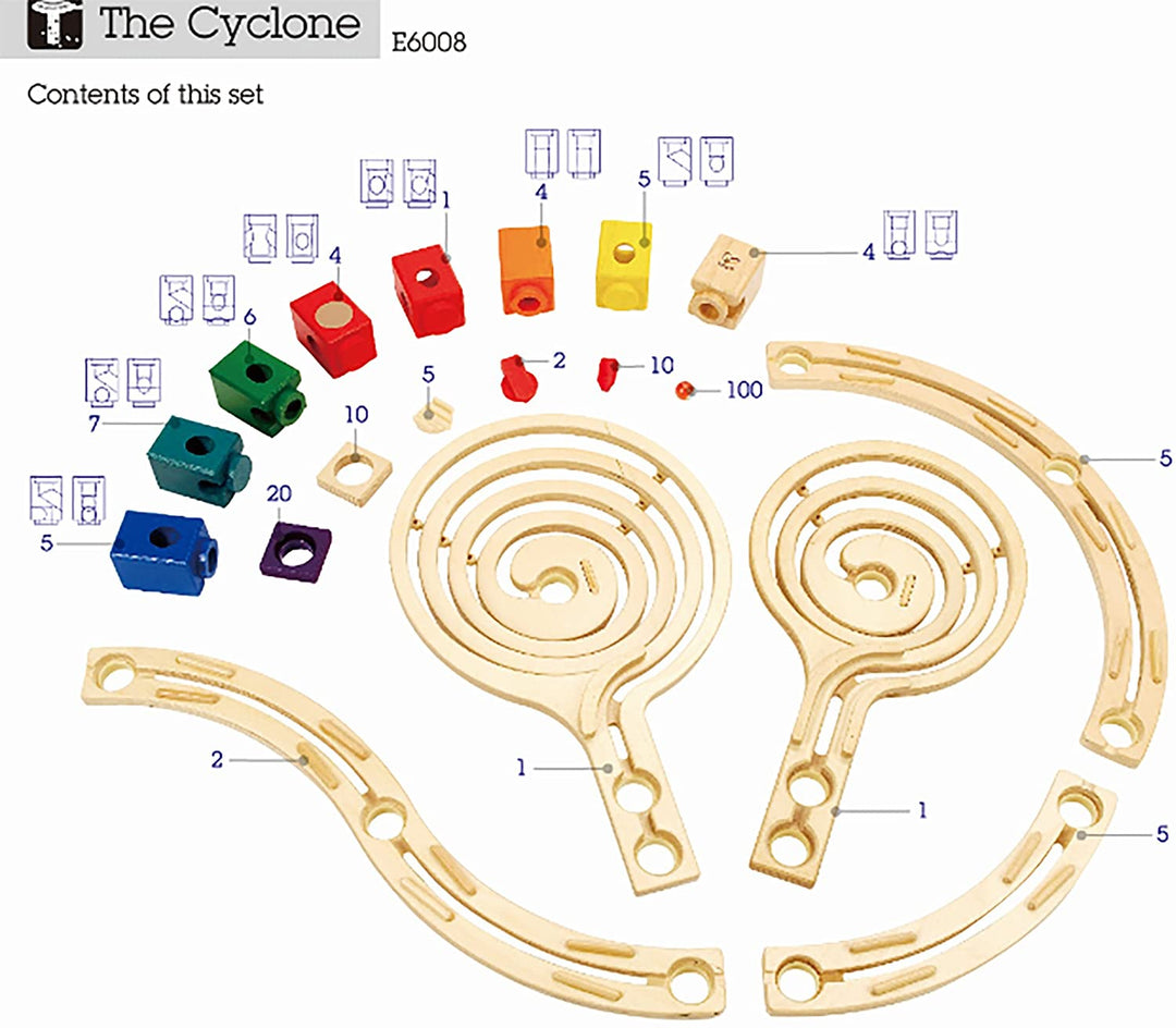 Hape The Cyclone Marble Run