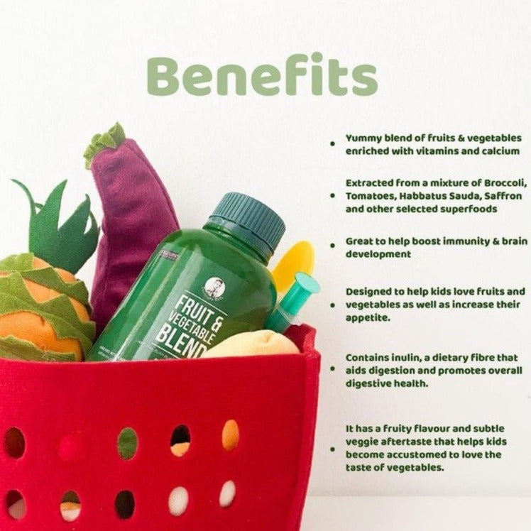 Toujours Kids Fruit & Vegetable Blend 350ml (Berry Flavour)