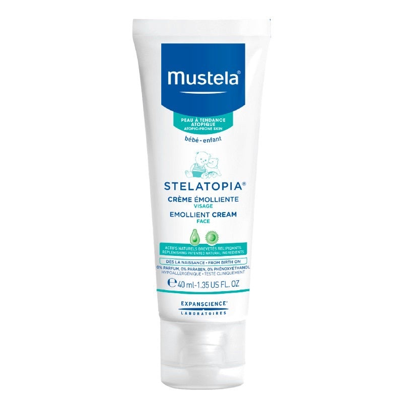 Mustela Stelatopia Emollient Face Cream 40ml