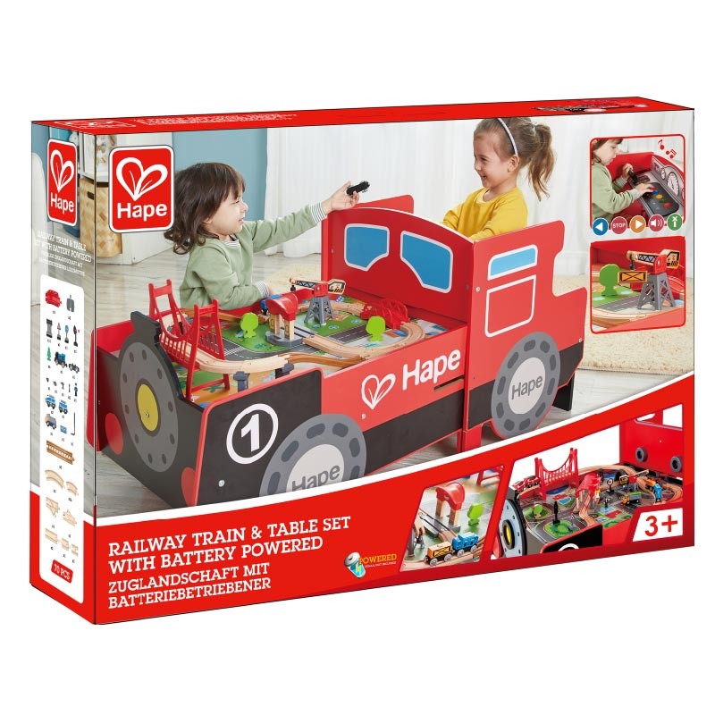 Hape Ride On Foldable Engine Table