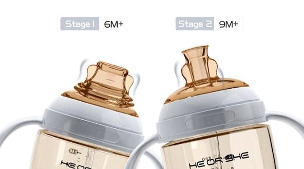 HE OR SHE Sippy Cup Stage 1 Nipple Accessories 6+ months