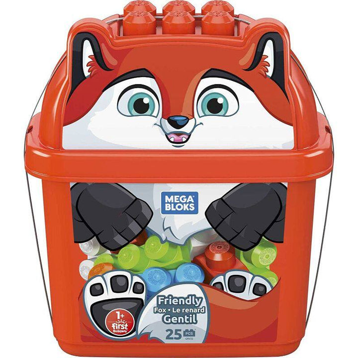 Fisher-Price Mega Bloks Friendly Fox With 25 Blocks (GCT46)