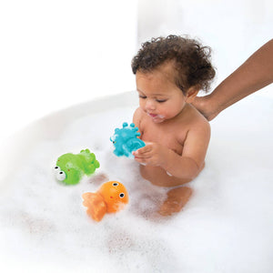 Infantino Easy Clean Bath Squirters- Animals (F305146)