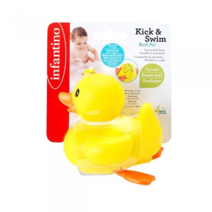 Infantino Kick & Swim Bath Pal- Duck (F305079)