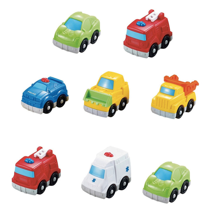 Infunbebe Mini Vehicles Tube (set of 8)