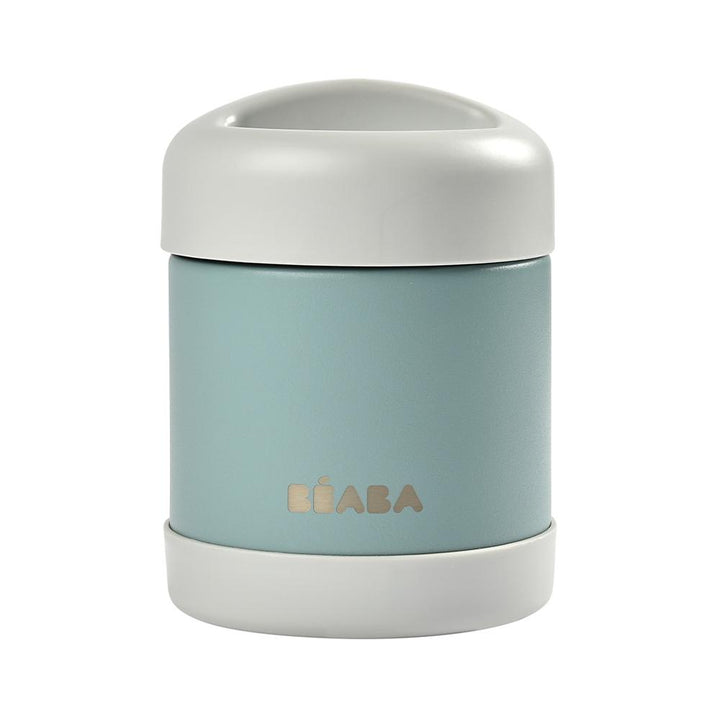 Beaba Stainless Steel Isothermal Portion 300ml (Light mist/ Eucalyptus Green)