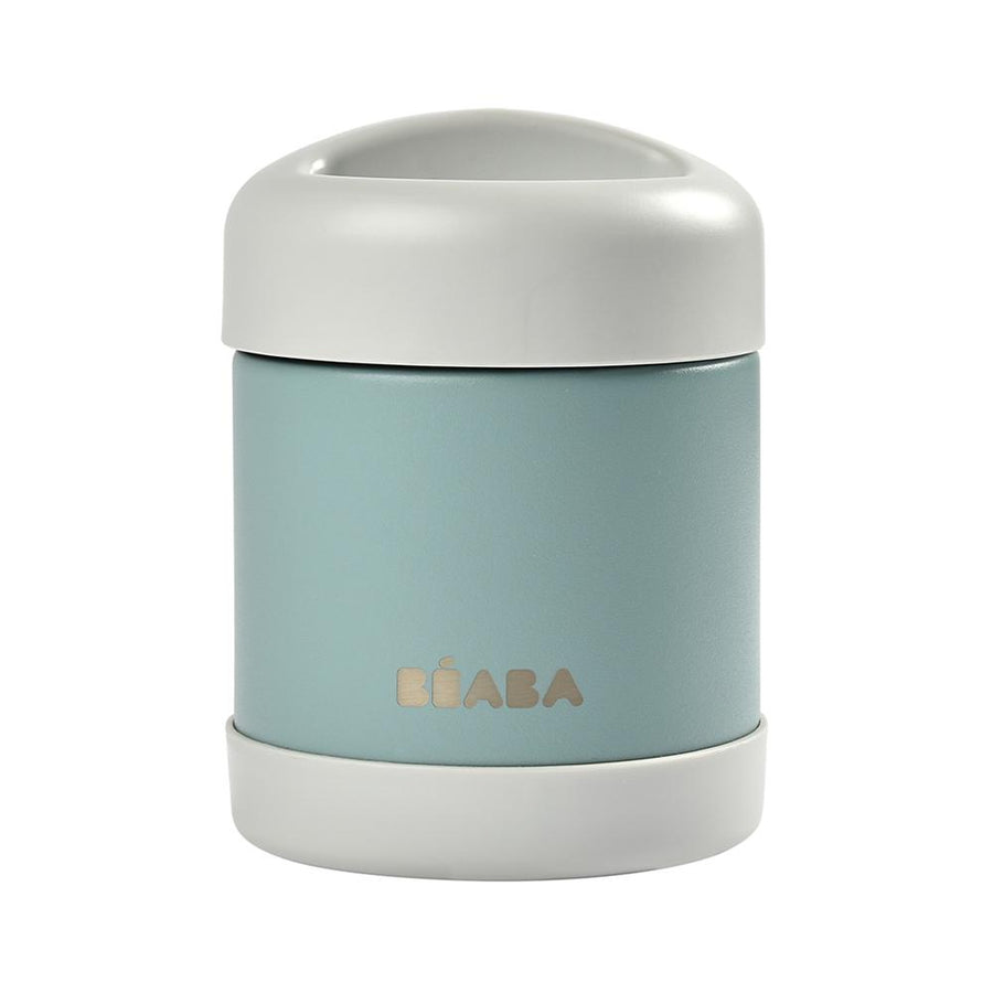 Beaba Stainless Steel Isothermal Portion 300ml (Light mist/ Eucalyptus Green)