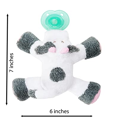 Nookums Paci-Plushies Buddies- Cow