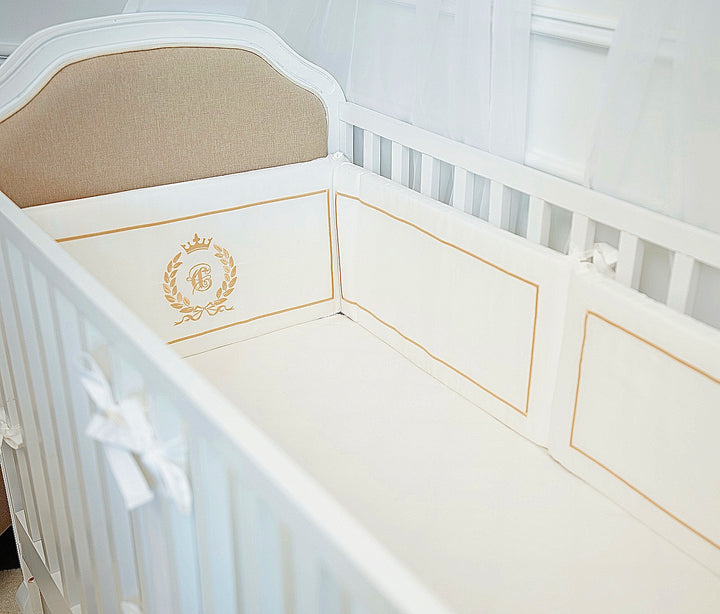 Count & Countess Egyptian Cotton Cot Bumpers