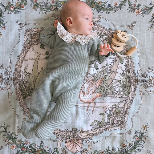 Atelier Choux CARRÉ- Tapestry Olive Green