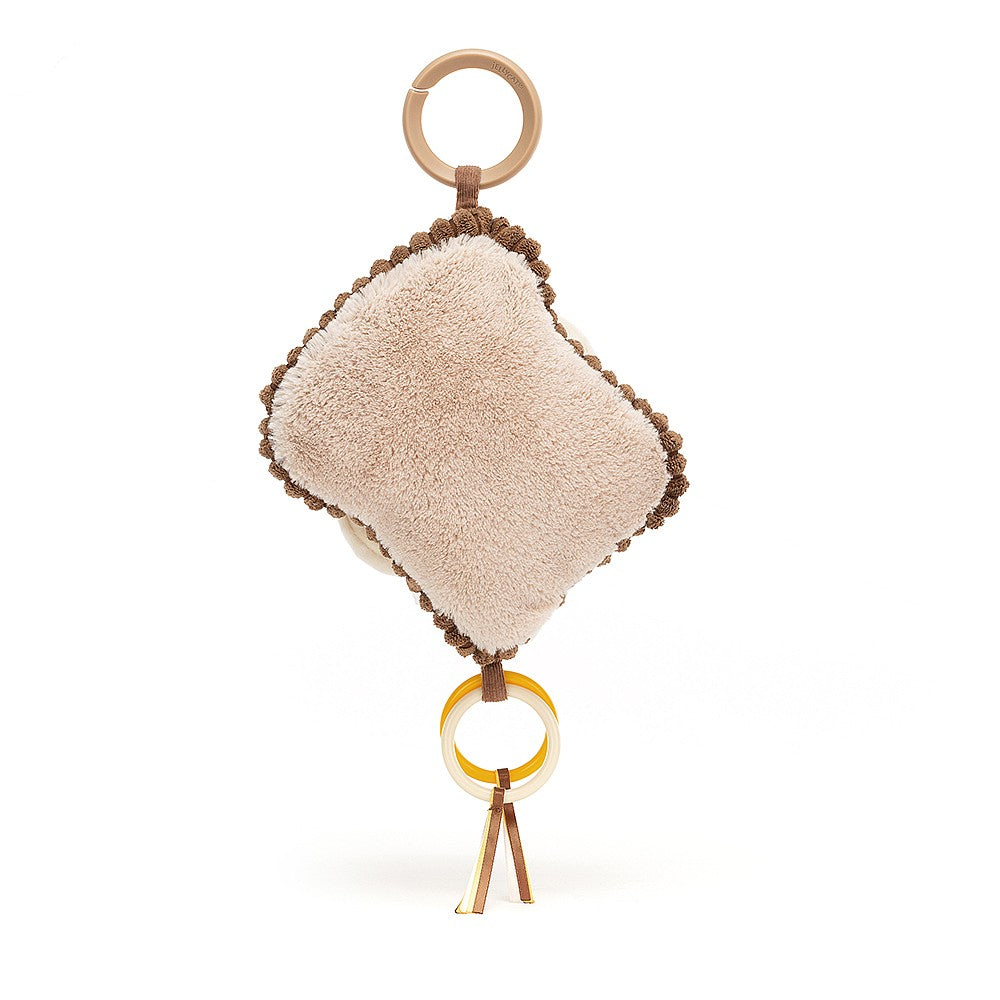 Jellycat Amuseable Egg On Toast Activity Toy (AAT2ET)