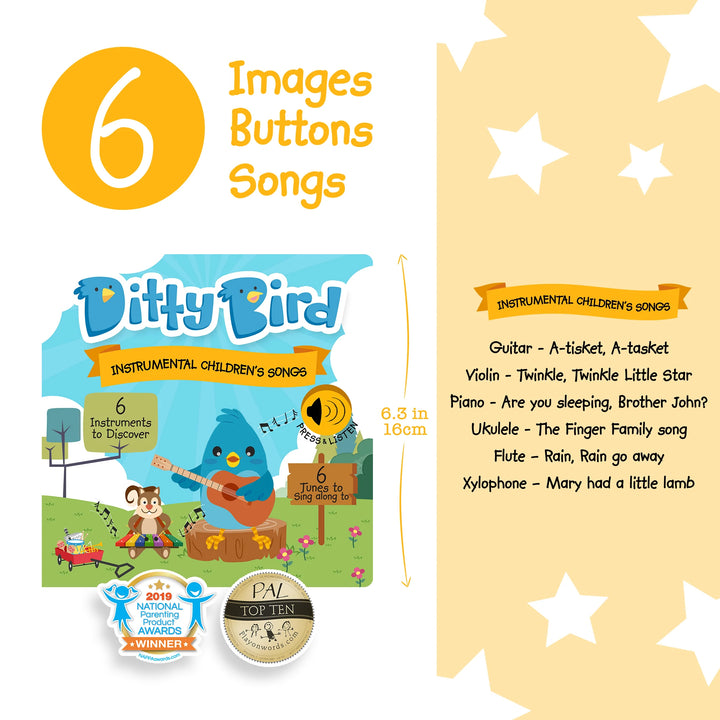 Ditty Bird Instrumental Children's Songs