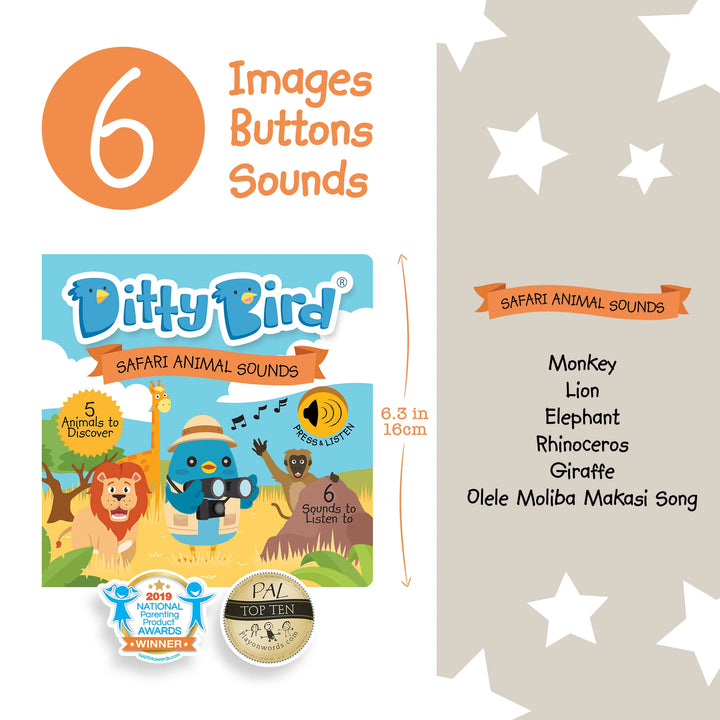 Ditty Bird Safari Animal Sounds