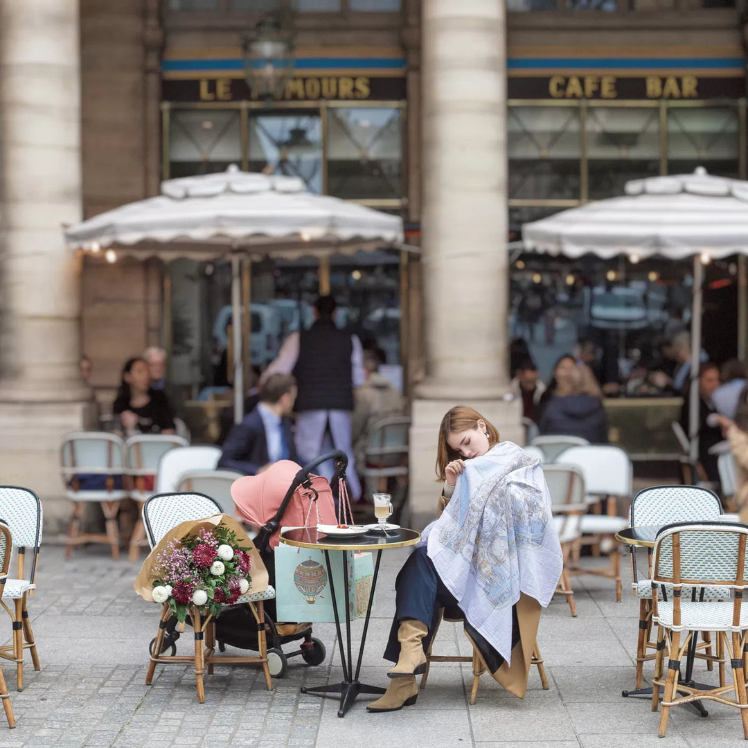 Atelier Choux CARRÉ- Carousel Blue