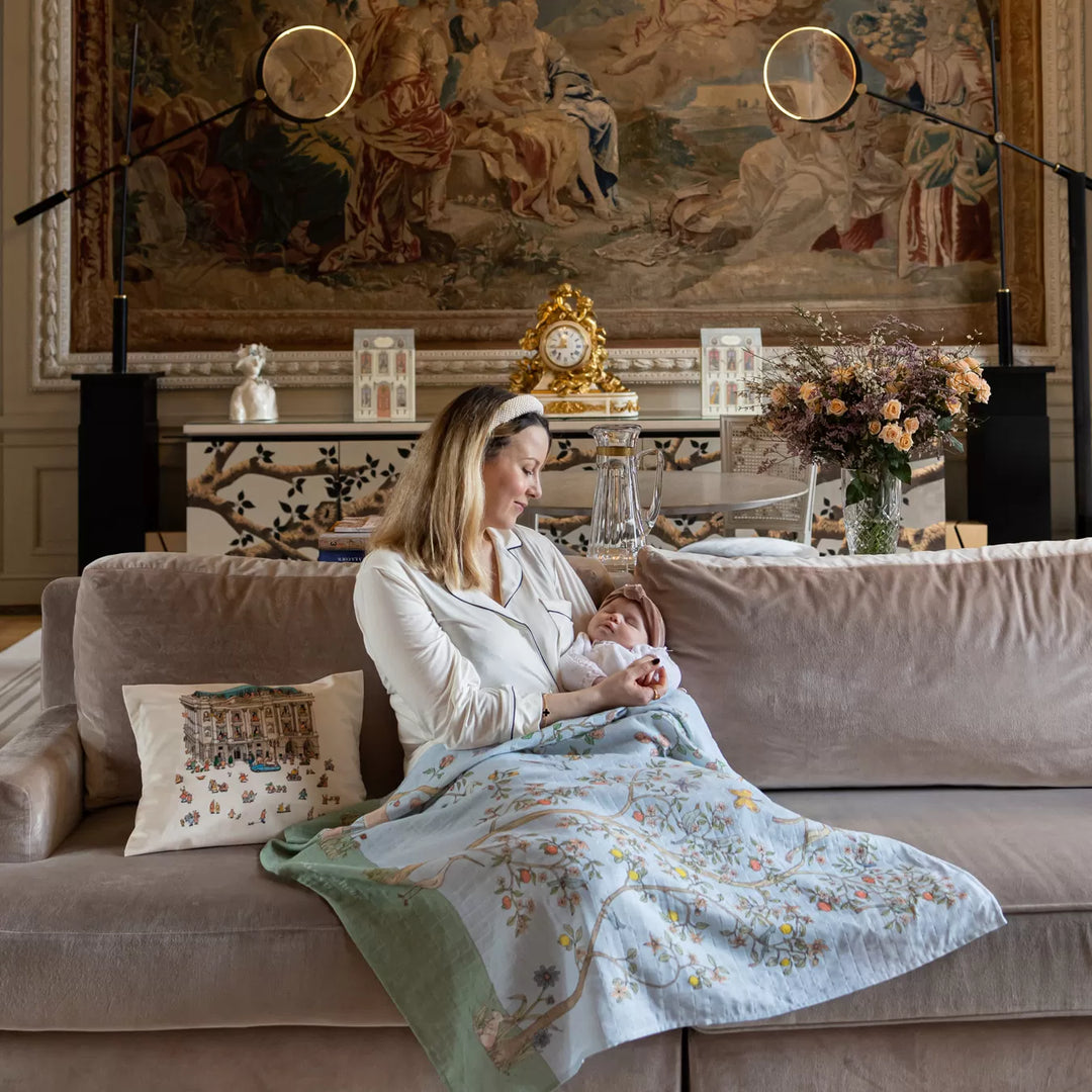 Atelier Choux CARRÉ- In Bloom Blue