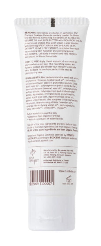 Buds Organics Precious Newborn Cream 75ml