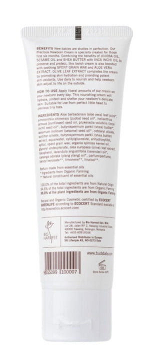 Buds Organics Precious Newborn Cream 75ml