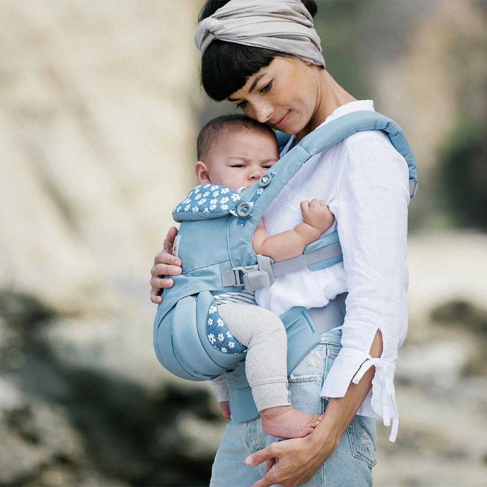 Ergobaby Omni 360 All in One Baby Carrier Blue Daisies