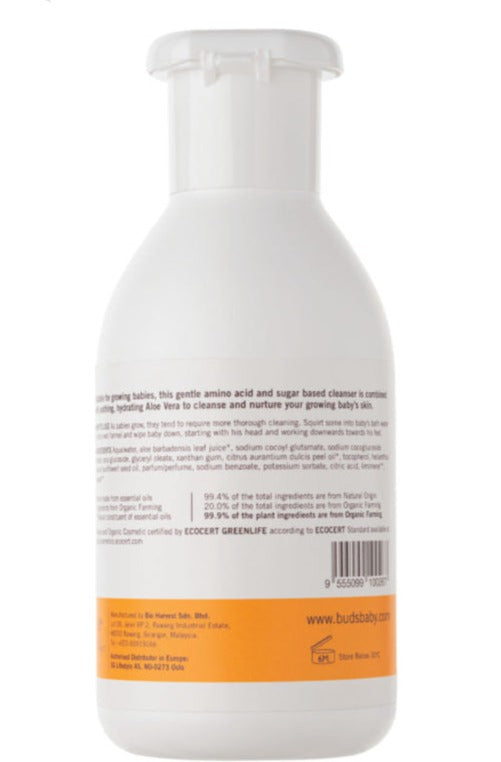 Buds Organics Infant Head to Toe Cleanser 225ml