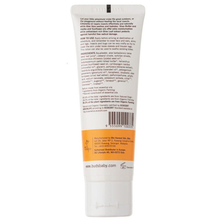 Buds Organics BEO Mozzie Clear Lotion 75ml