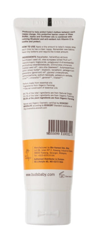 Buds Organics Nappy Time Change Cream 75ml