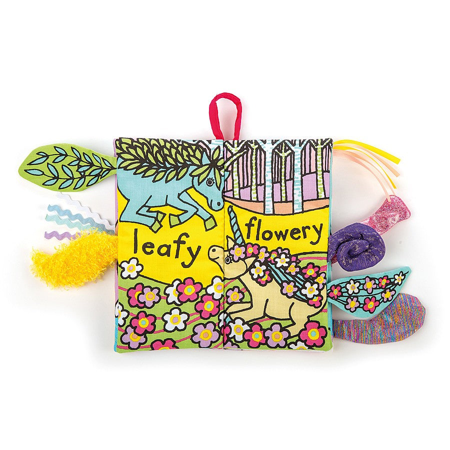 Jellycat Unicorn Tails Book (BK4UT)