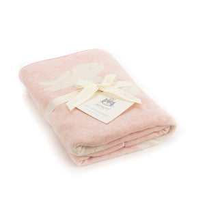 Jellycat Bashful Pink Bunny Blanket (BLK2PB)