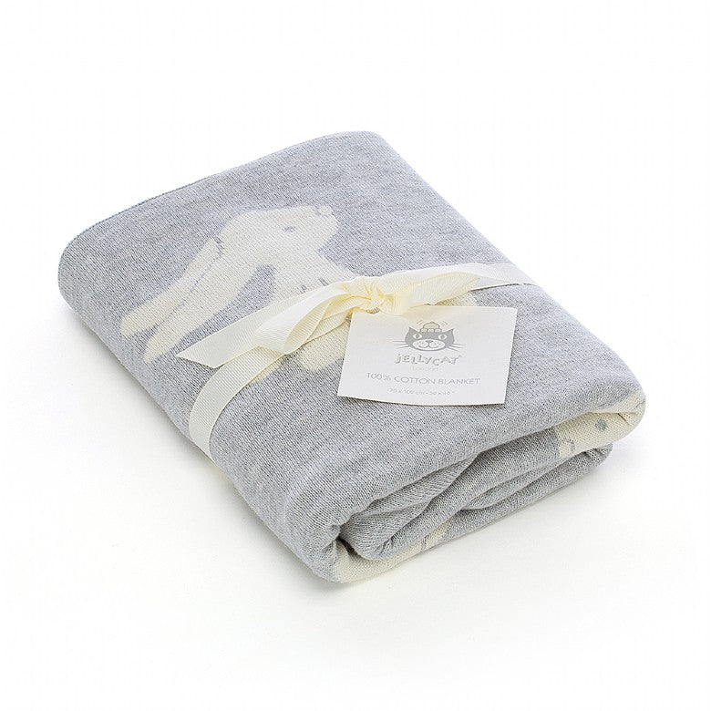 Jellycat Bashful Silver Bunny Blanket (BLK2SB)