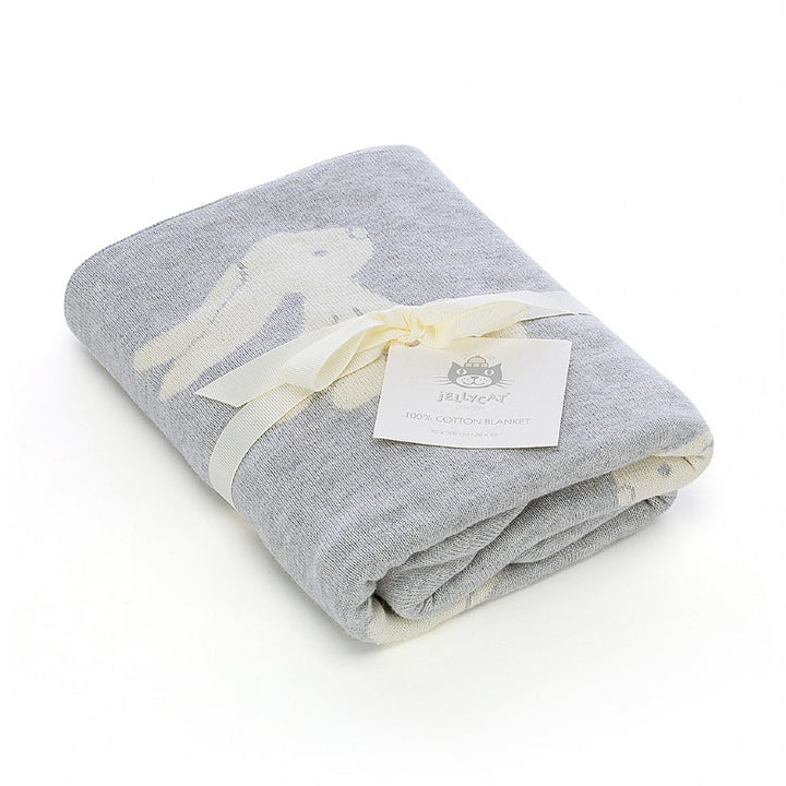 Jellycat Bashful Silver Bunny Blanket (BLK2SB)