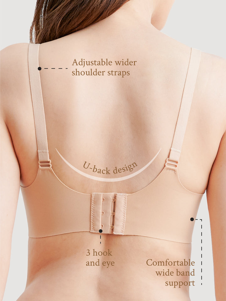 Bmama The True Mulberry Silk Seamless Nursing T-shirt Bra