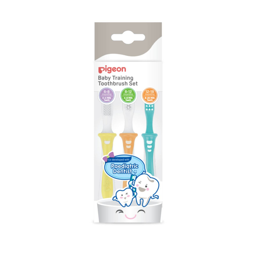 Pigeon Training Toothbrush Lesson 123 Set
