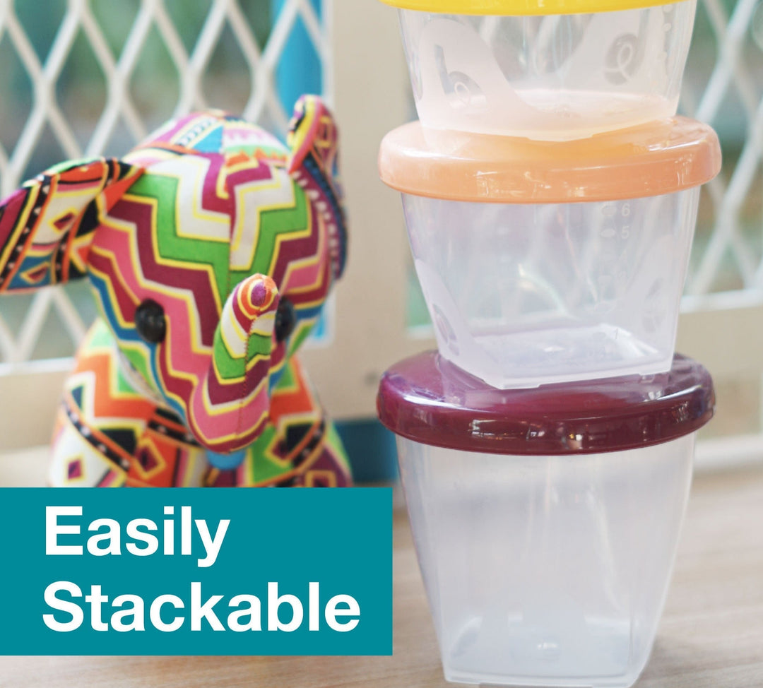 Babymoov Babybols Food Container Multi Color (12 Pcs)