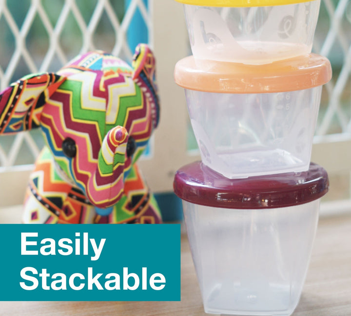 Babymoov Babybols Food Container Multi Color (12 Pcs)