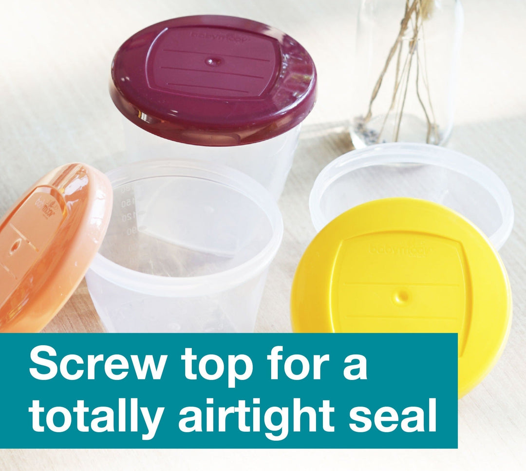 Babymoov Babybols Food Container Multi Color (12 Pcs)