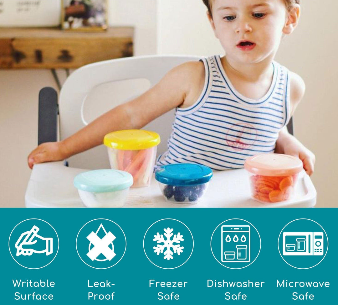 Babymoov Babybols Food Container Multi Color (12 Pcs)