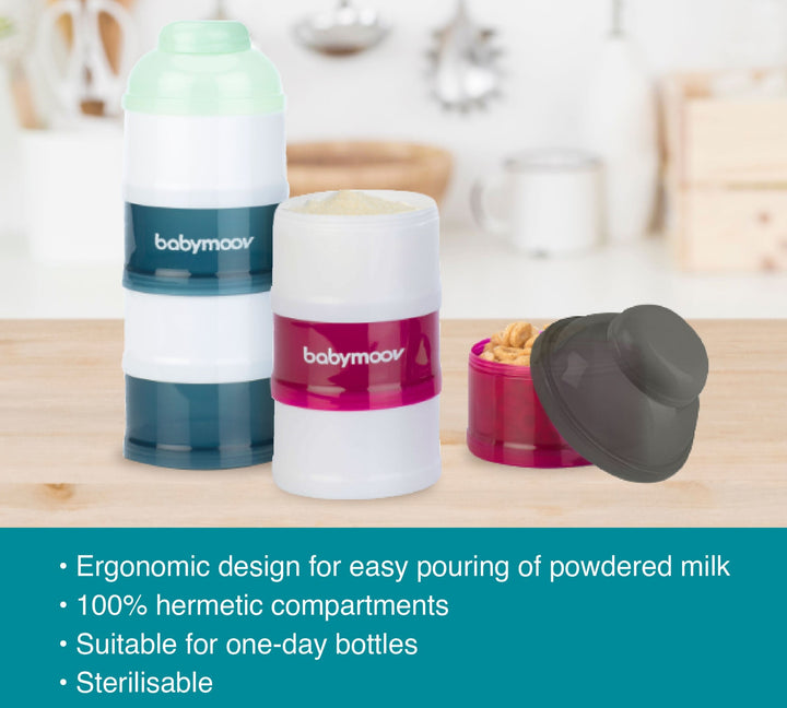Babymoov Babydose Milk powder Dispenser- Cherry