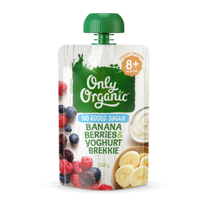 Only Organic Banana Berries & Yogurt Brekkie 120g