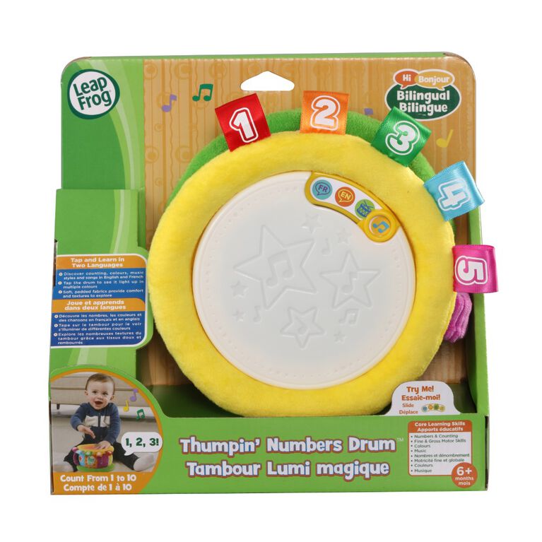 LeapFrog Learn & Groove Thumpin Numbers Drum