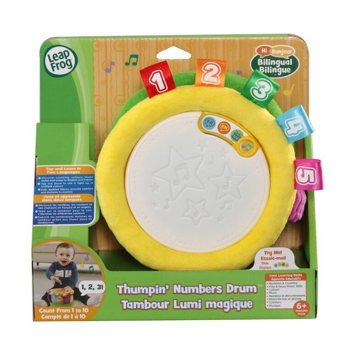 LeapFrog Learn & Groove Thumpin Numbers Drum