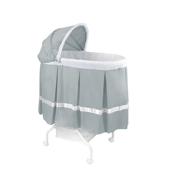 Babyhood Breathe Eze Classic Bassinet (Grey)