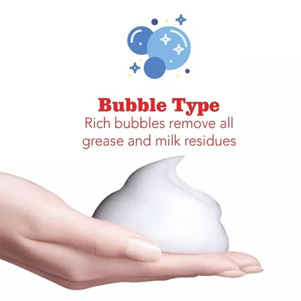 B&B Feeding Bottle Cleanser Bottle 450ml (Bubble Type)