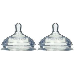 Comotomo Replacement Silicone Slow Flow Nipples- 1 Hole