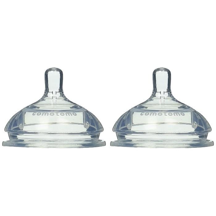 Comotomo Replacement Silicone Slow Flow Nipples- 1 Hole