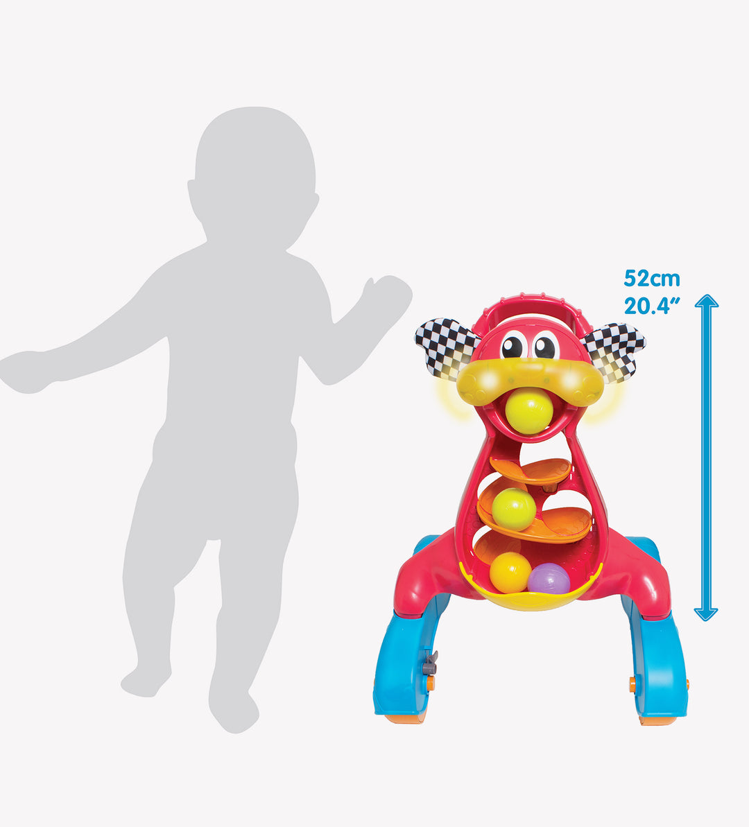Playgro Step By Step Music & Lights Puppy Walker