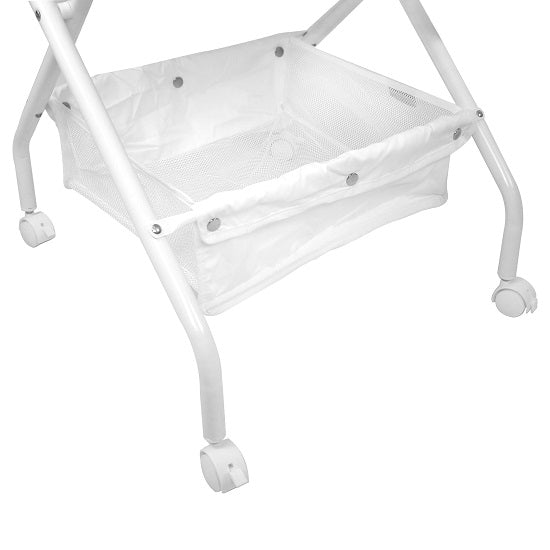 Babyhood Breathe Eze Classic Bassinet (White)