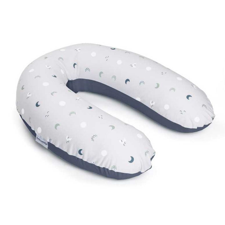 Doomoo Buddy Maternity & Nursing Pillow- Blue Grey Moon