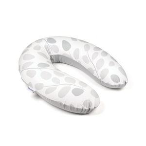 Doomoo Buddy Maternity & Nursing Pillow- Leaves Grey